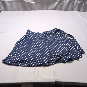 Blue Rain‎ Casual Asymmetrical Wrap Mini Skirt